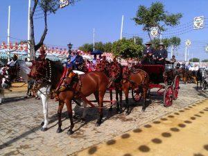 coche de caballo Feria