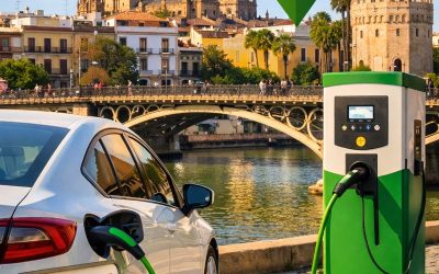 Alquilar un coche eléctrico en Sevilla: guía práctica para moverte por la ciudad de forma sostenible