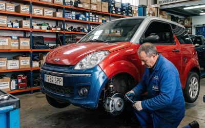 Aspectos técnicos y logísticos en la gestión de recambios de coches sin carnet